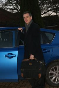 Thriller writer Ian Coates wrote mainly on planes and at airports